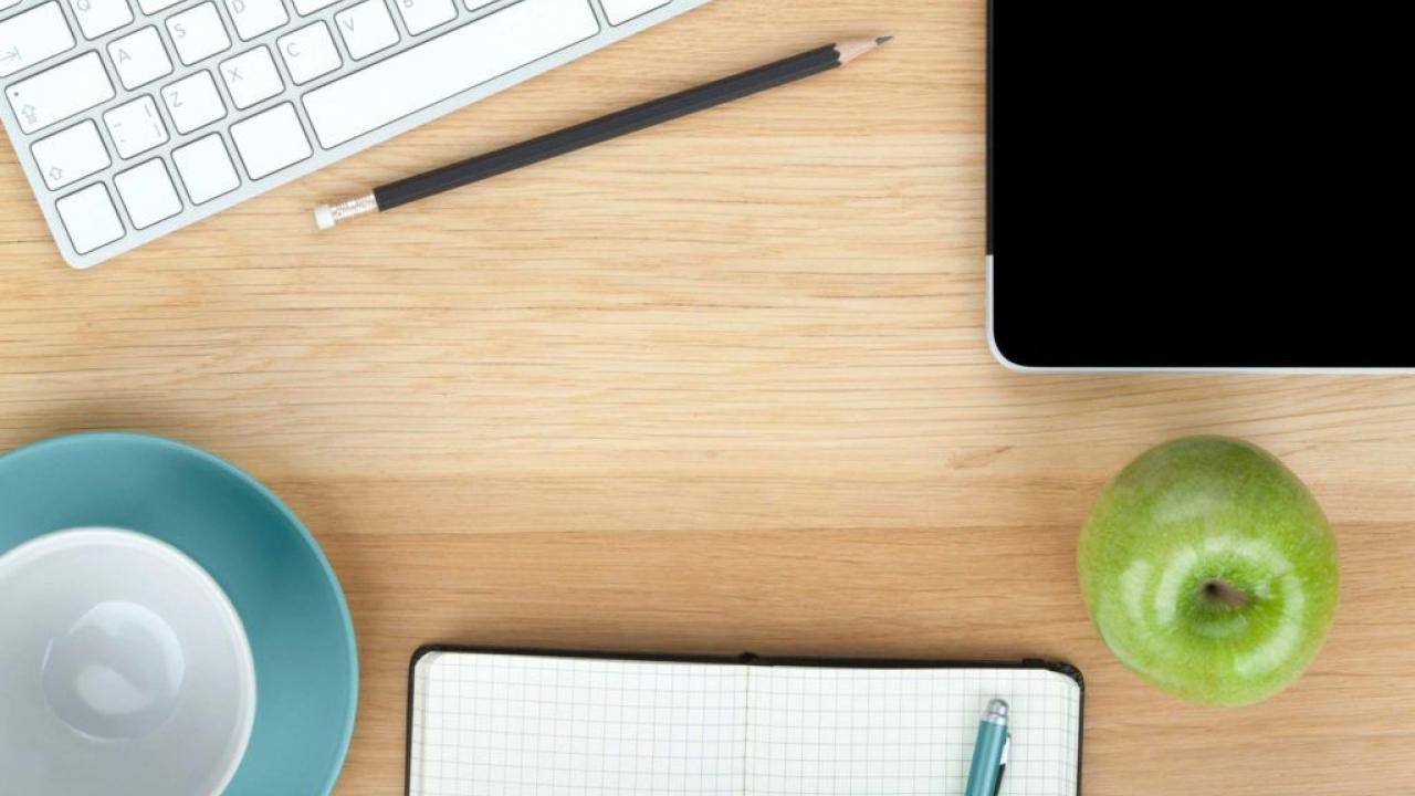 photo of a desk