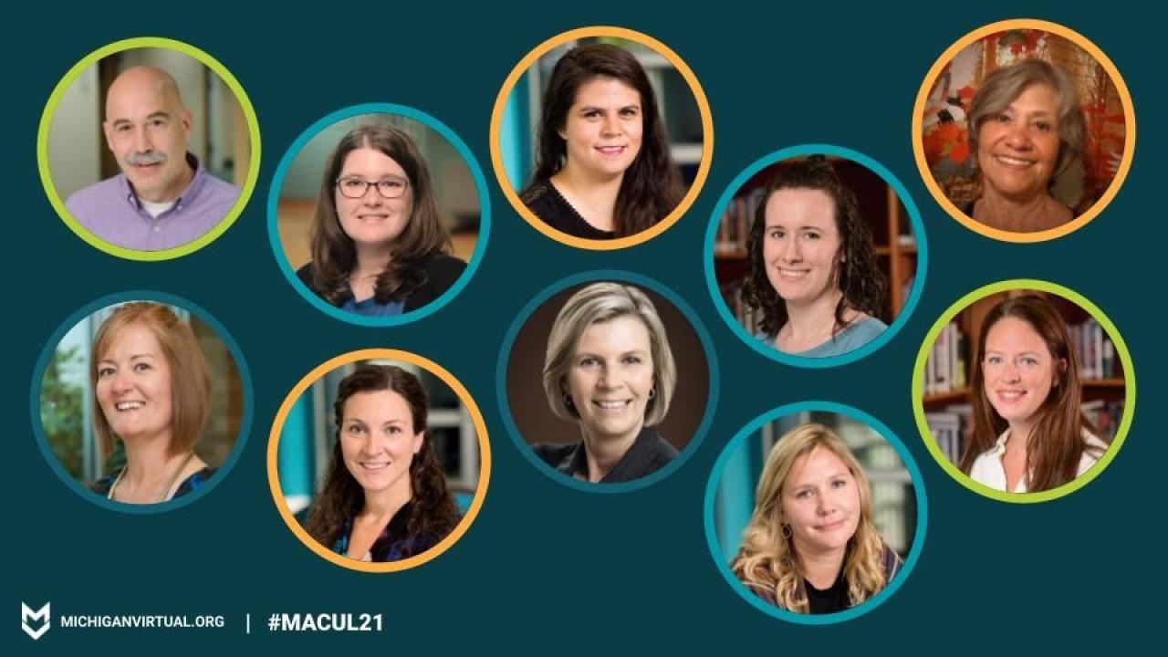 10 headshots of instructors who share what they wish they knew about online teaching